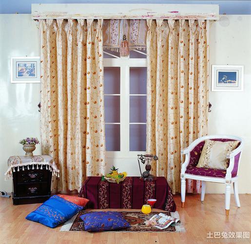家庭装修窗帘布艺图片设计图片赏析