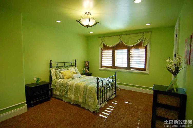 绿色装修风格卧室效果图设计图片赏析