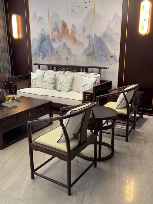 新中式风格雅韵叠绕之间尽显优雅07新中式家具是传统与现代美的