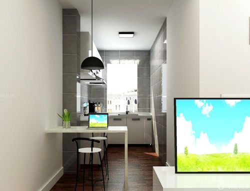 54平米家庭厨房装修样板间装信通网效果图