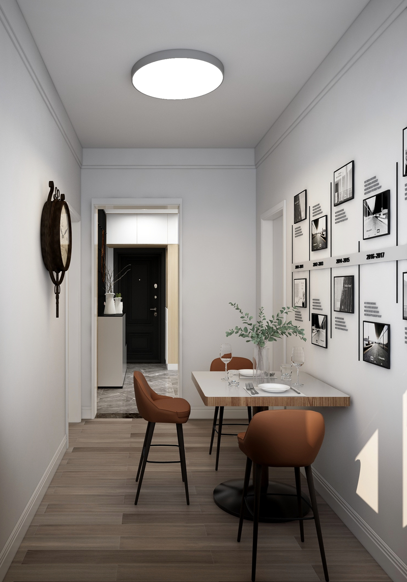 60平米一居室现代简约装修效果图高质量独居的品质生活空间