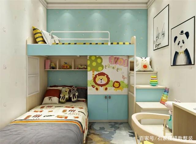 儿童房装修这样设计可以住到18岁儿童房效果图合集