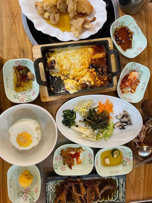 韩国美食美味的韩餐