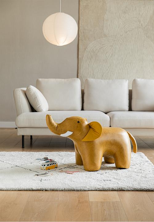 家具大象动物客厅简约现代家用创意可爱科技布凳茶几换鞋凳