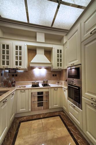 厨房欧式橱柜80平米装修