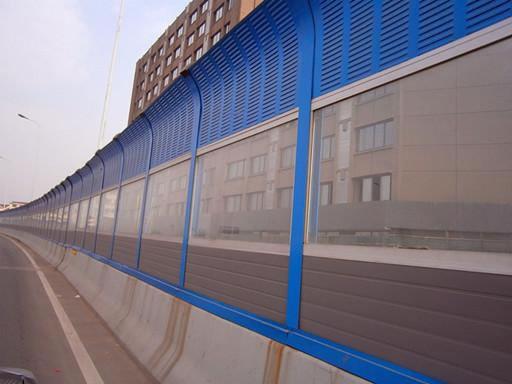 安平厂家供应高速公路玻璃钢声屏障高速公路隔音墙