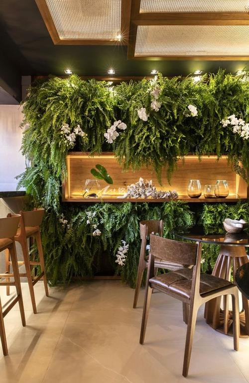 餐厅室内植物墙