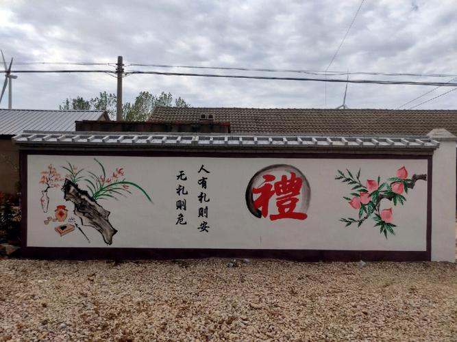 定远新农村文化墙墙体彩绘