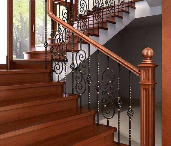 楼梯扶手这样设计更漂亮你家装修也可以参考下