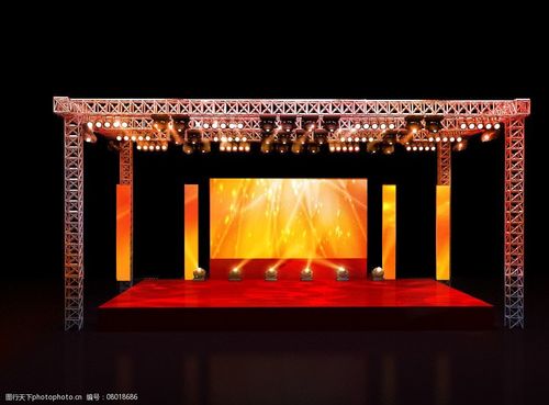 舞台灯光设计效果图图片