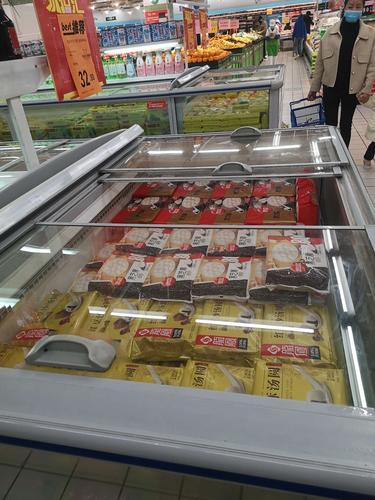 航空路店冷冻食品陈列图片