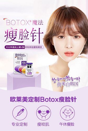 botox进口瘦脸针精准对抗咬肌