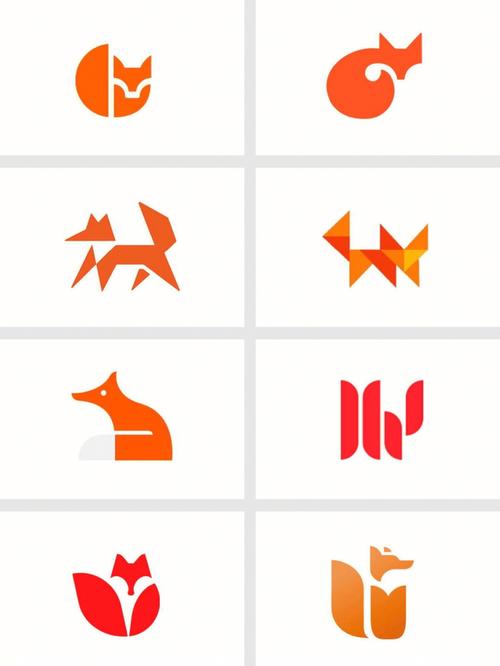 灵感82收集了一组狐狸动物logo设计