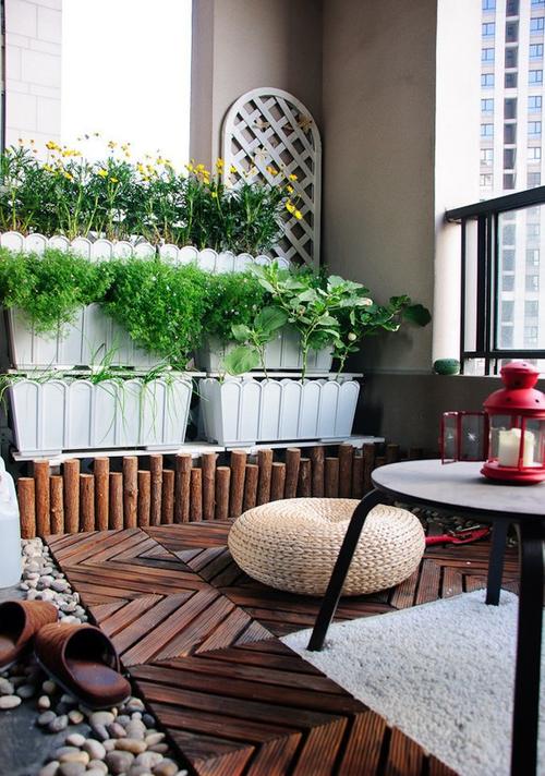 分享一些阳台花园设计供你参考改造吧