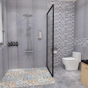 佛山瓷砖300x600厨房卫生间仿古花片墙面柔光砖耐磨地板砖