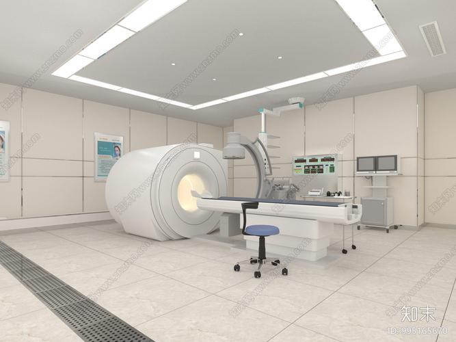 现代医院ct室3d模型下载