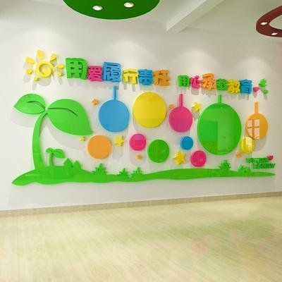 幼儿园环创主题墙春天托管班教室班级环境布置半成品文化墙面装饰