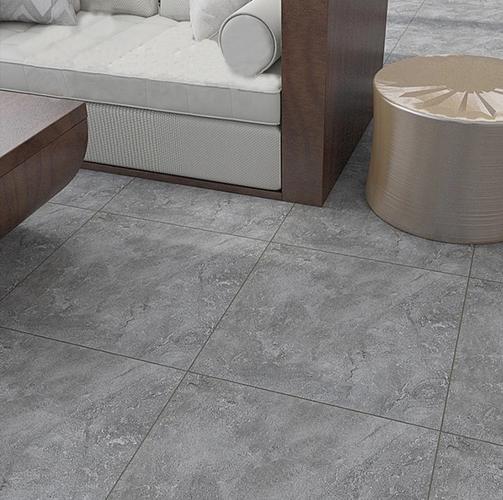 佛山厂家直销新款仿灰色水泥瓷砖600x600防滑耐磨3d地板砖效果图