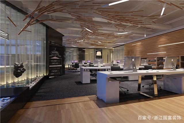 杭州高端国际品牌设计公司办公室装修效果图