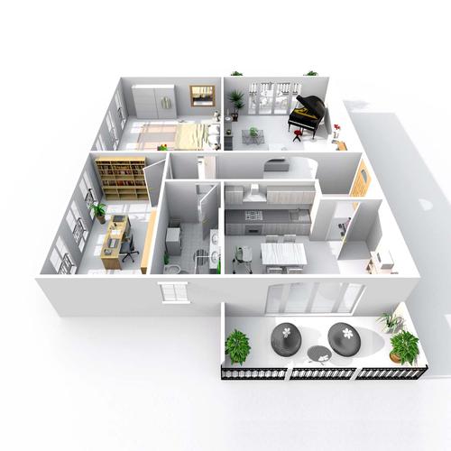 三维家3d云设计软件3d家装效果图设计软件v400
