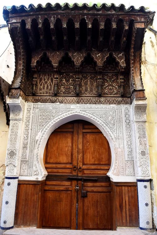 清真寺的大门.