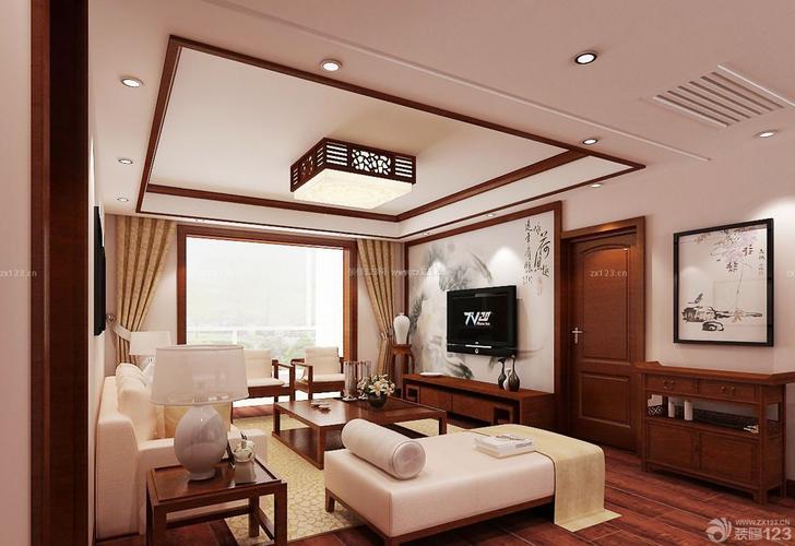 中式风格农村客厅装修效果图大全2022图片