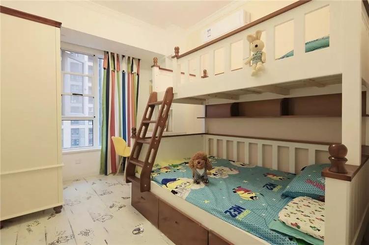 色彩丰富的89北欧小家二孩时代儿童房装修最值得借鉴