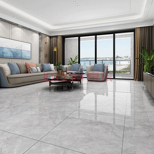 地砖800x800瓷砖客厅新款灰色通体大理石简约防滑耐磨地板砖