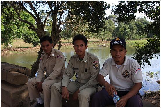拍摄柬埔寨人