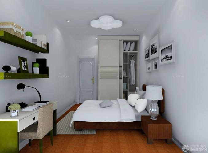 现代70平米小户型卧室装修设计效果图