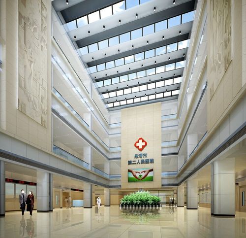 欢迎评价本人创作的医院大厅设计案例效果图怎么样