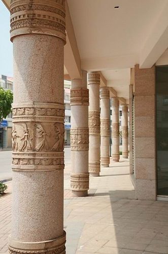人造石罗马柱欧式雕塑柱子价格砂岩柱子图片