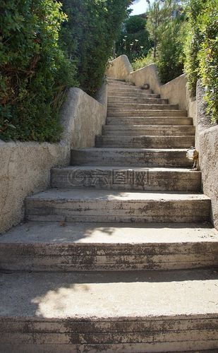 楼梯石石阶
