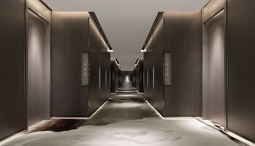 四星级酒店走廊设计装修效果图
