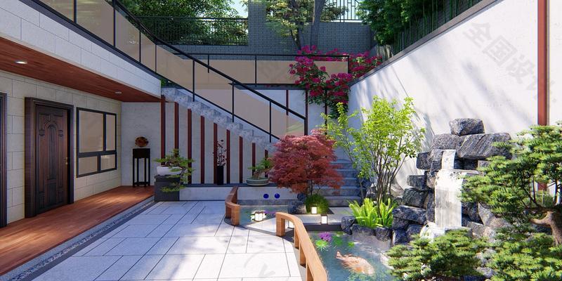 中式庭院设计给小院换个环境让未来每一刻都是享受精雕细琢的日式庭院