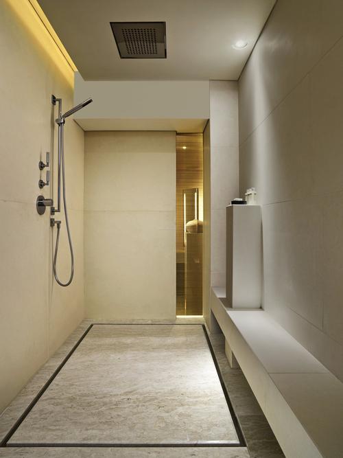 五星级酒店室内整体淋浴房装修效果图片
