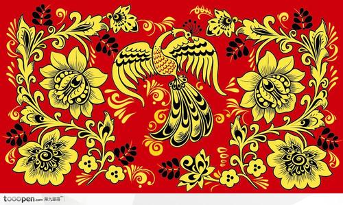 中国民俗装饰纹样矢量素材