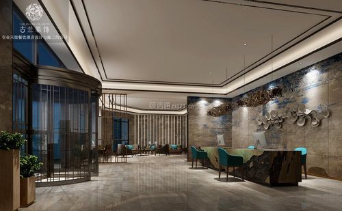 成都精品酒店新中式风格8560平米装修效果图案例