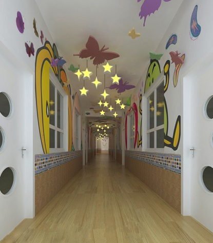 环创布置最美最有创意最温馨舒适的幼儿园走廊布置大全