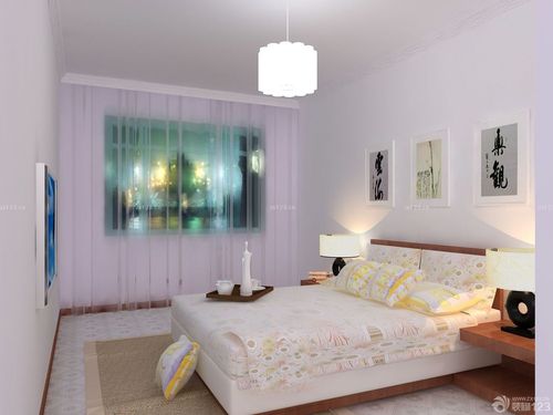 现代100平方房子卧室装修效果图