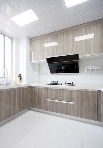 室内现代简约风格小面积厨房设计图装信通网效果图