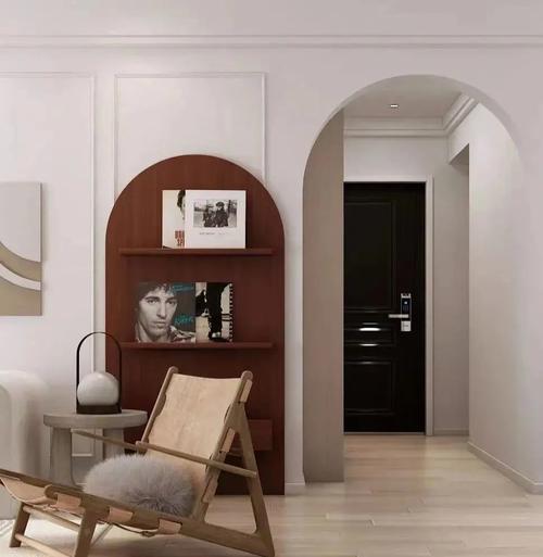 1圆拱门圆拱门是室内设计比较常见的造型半圆形的顶部线条圆润舒缓