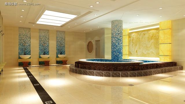 改的洗浴中心餐饮酒店设计作品装修效果图黔东南装修网装饰