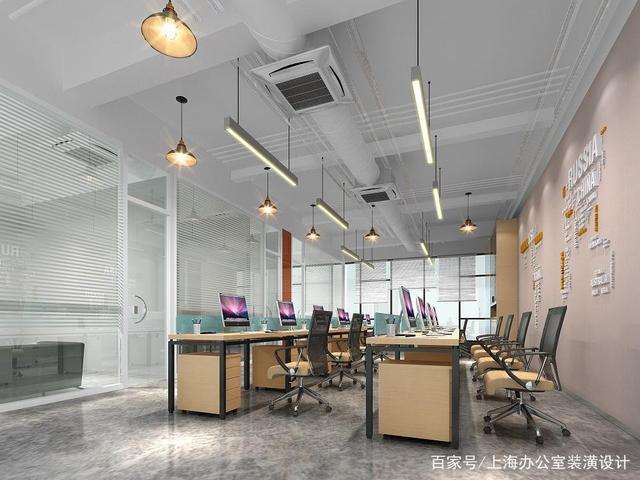200平米小型办公室设计装修效果图