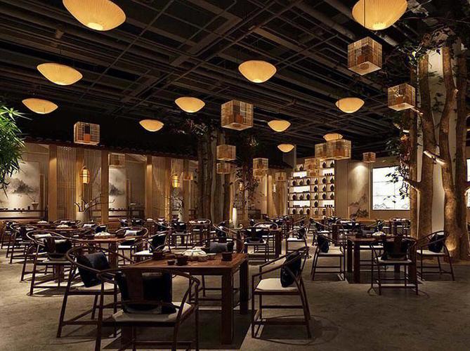 800平米中式餐厅装修设计效果图仅供参考中餐厅设计