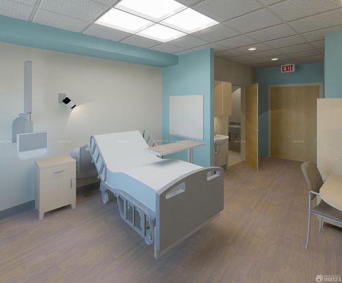 现代医院室内隔断设计装修效果图大全