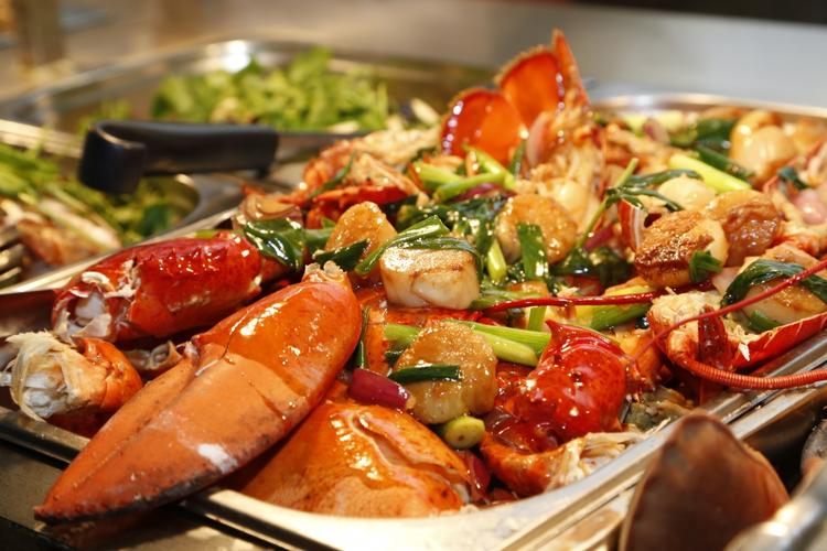 龙虾餐厅龙虾宴美食5k图片