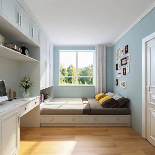 小户型卧室或带飘窗这么装修温馨漂亮又实用