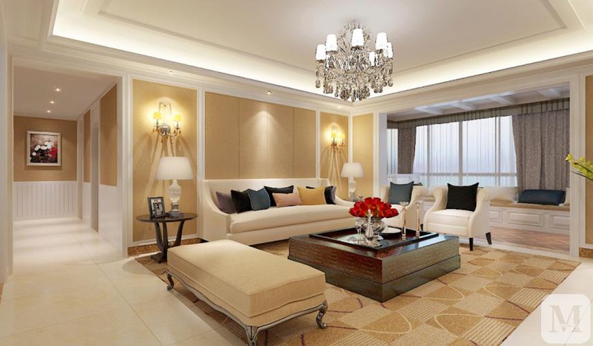 简欧风格就是简化了的欧式装修风格也是住宅别墅装修最流行的风格.