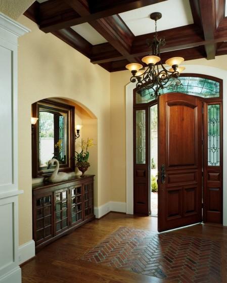 宽敞又实用的入户门装修效果图子母门装修设计大全